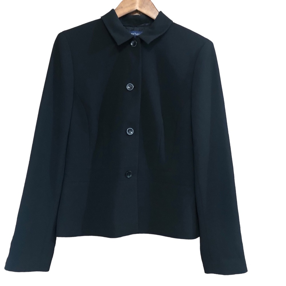 Ann Taylor Black Blazer Size 10